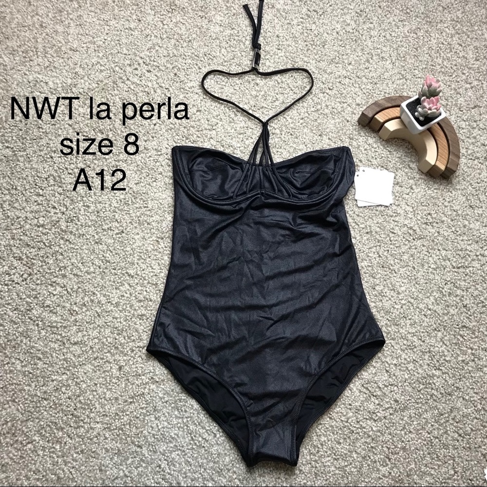 NWT La Perla one piece halter‎ swim